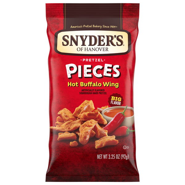 Snyder's of Hanover Hot Buffalo Wing Flavored Pretzel Pieces