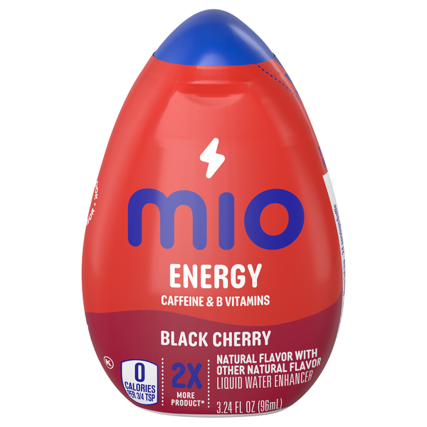 MiO Energy Black Cherry Liquid Water Enhancer with Caffeine