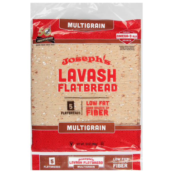 Save on Joseph's Lavash Flatbread Multigrain 5 ct Order Online