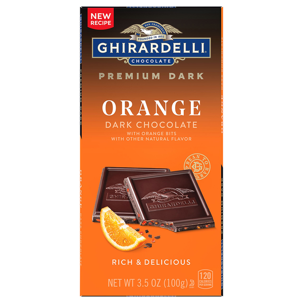 Ghirardelli Blood Orange Intense Dark Chocolate Candy Bar