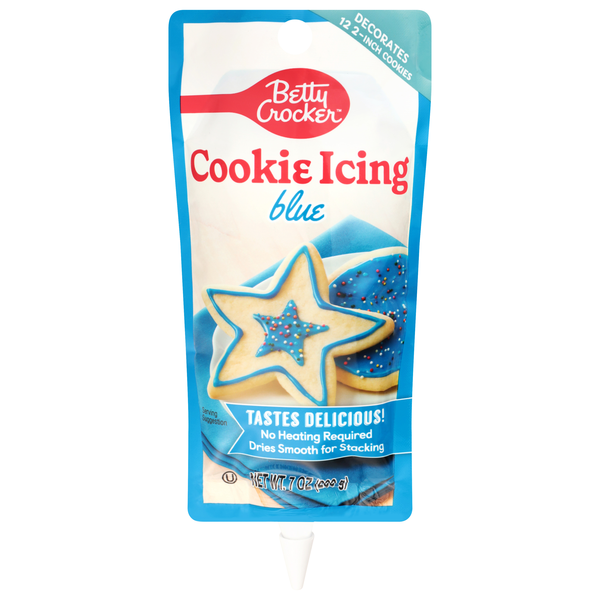 Betty Crocker Blue Cookie Icing
