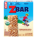 CLIF ZBar Organic Cinnamon Roll Soft-Baked Energy Snack Bars - 6 ct
