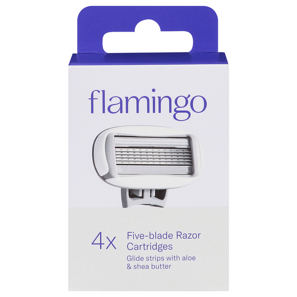 Flamingo Five-Blade Razor Cartridges