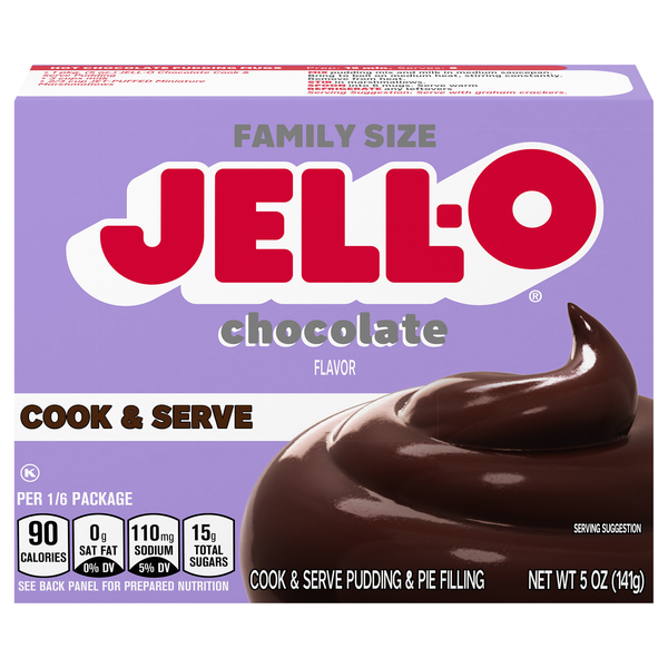 Jell-O Cook & Serve Pudding & Pie Filling Chocolate
