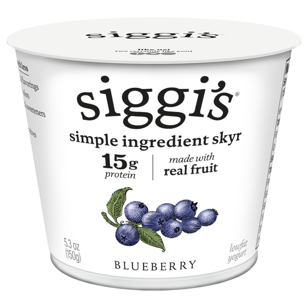Siggi's Low Fat Blueberry Skyr Yogurt Cup