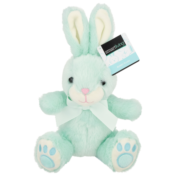 blue plush bunny