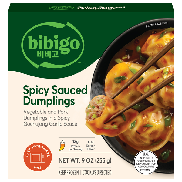 Bibigo Spicy Sauced Dumplings Frozen