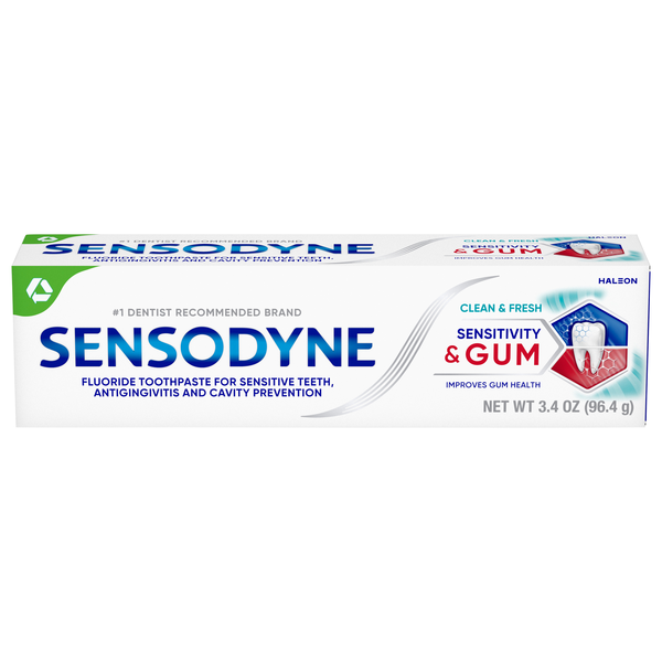 Sensodyne Sensitivity & Gum Toothpaste Clean & Fresh