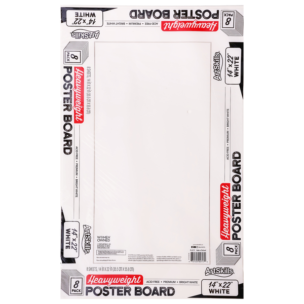 ArtSkills Heavyweight Board White
