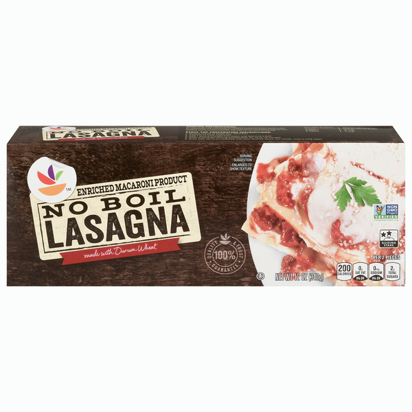 Stop & Shop No Boil Lasagna Pasta