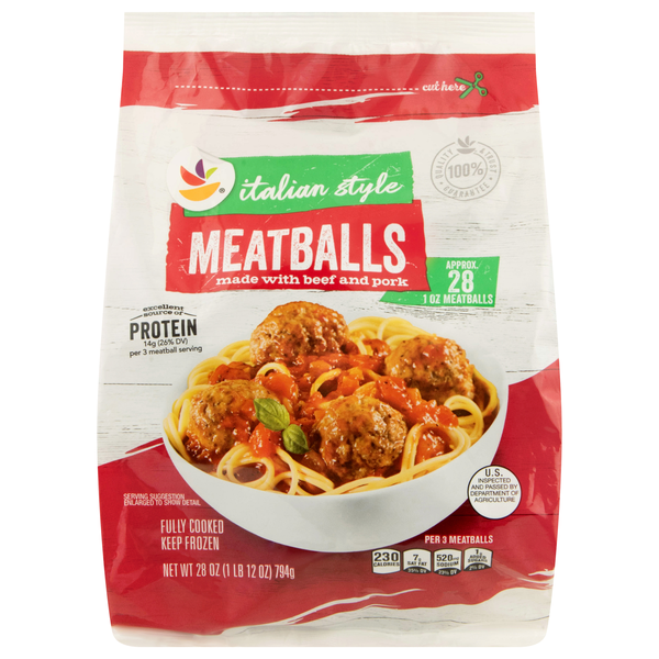 Our Brand Italian Style Meatballs Frozen