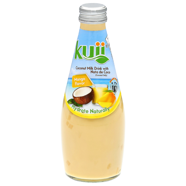 Kuii Mango Flavor Coconutmilk Drink with Nata de Coco