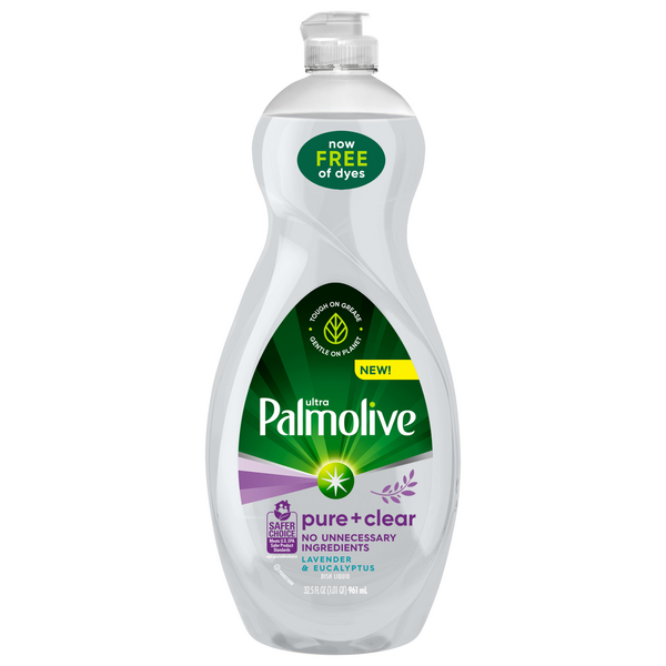 Palmolive Pure + Clear Lavender & Eucalyptus Liquid Dish Soap