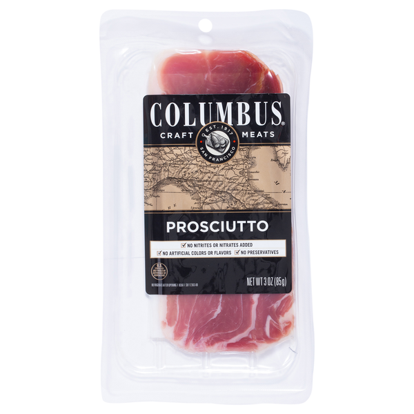 Columbus Prosciutto Sliced