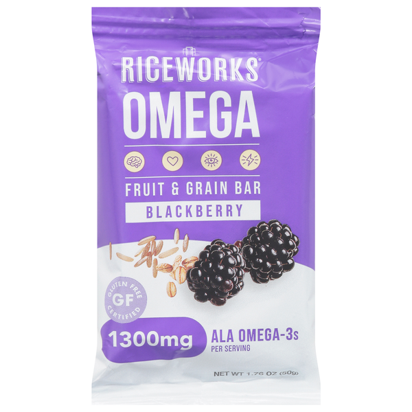 Save on Riceworks Gourmet Rice Snacks Blackberry Fruit Bar Order Online