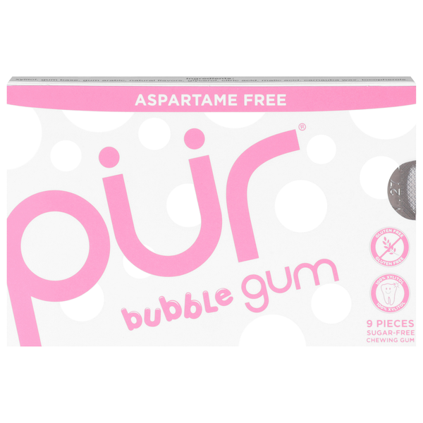 PUR Aspartame Free Bubble Gum