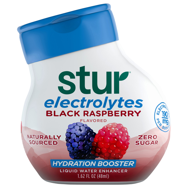 Stur Zero Sugar Black Raspberry Flavored Liquid Water Enhancer
