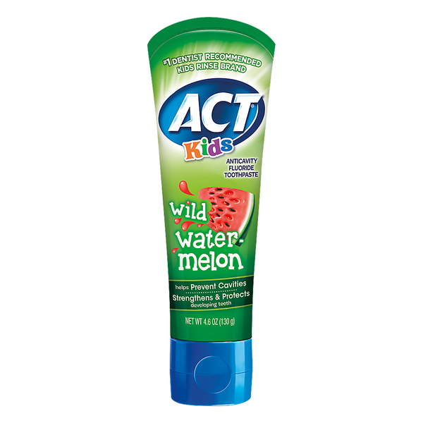 Save on ACT Kids Fluoride Toothpaste Wild Watermelon Order Online