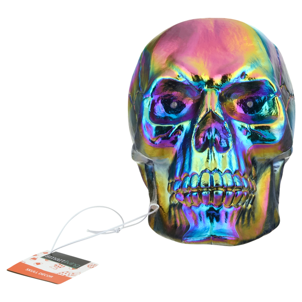 Smart Living Skull Decor Iridescent