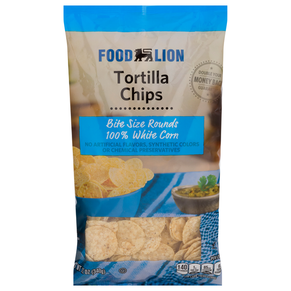 Save on Food Lion Tortilla Chips Bite Size Rounds Order Online Delivery Food Lion
