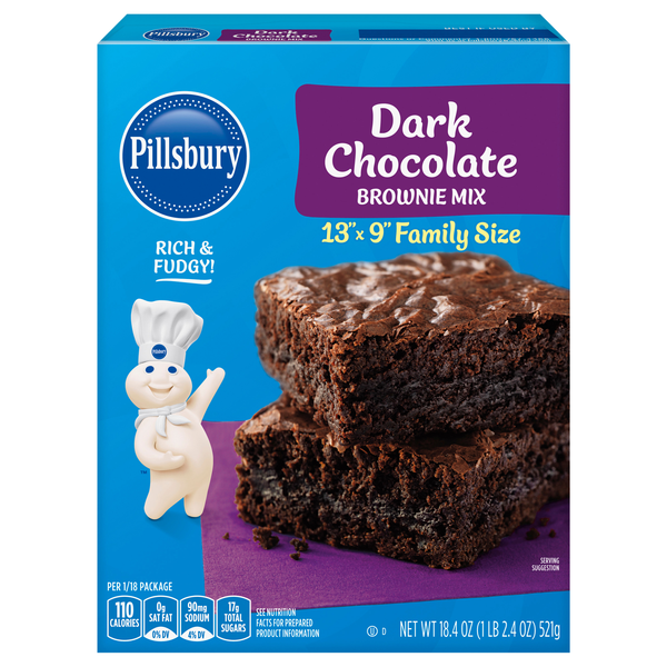 Pillsbury Dark Chocolate Brownie Mix