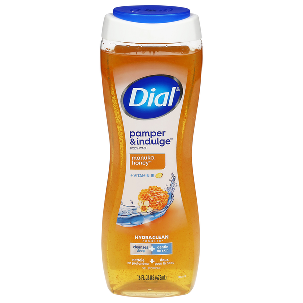 Dial Pamper & Indulge Manuka Honey + Vitamin E Body Wash