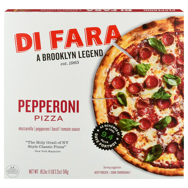 Di Fara Pepperoni Pizza Frozen