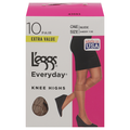 L'eggs Everyday Sheer Toe Knee Highs Nude