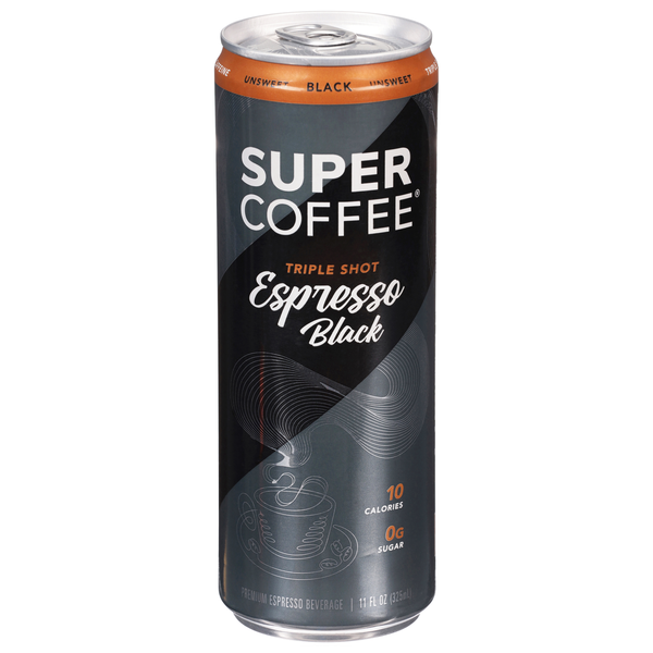 Kitu Super Coffee Premium Triple Shot Espresso Black Beverage