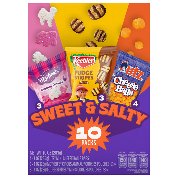 Keebler Sweet & Salty Variety Pack - 10 ct