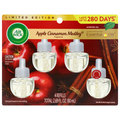 Air Wick Apple Cinnamon Medley Scented Oil Refills - 4 ct