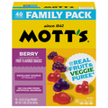 Mott's Fruit Flavored Snacks Berry Family Pack - 40 ct