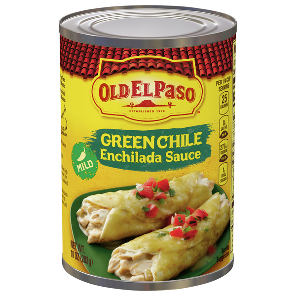 Old El Paso Mild Green Chile Enchilada Sauce