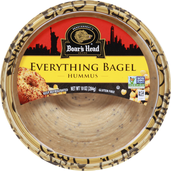 Boar's Head Gluten Free Everything Bagel Hummus