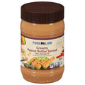 Food Lion Creamy No Stir Peanut Butter Spread