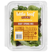 Little Leaf Farms Baby Spring Mix Blend