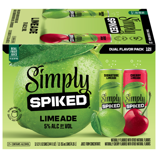 Simply Spiked Limeade Beer Variety Pack - 12 pk