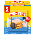 Lunchables Cracker Stackers Turkey & American - 5 ct