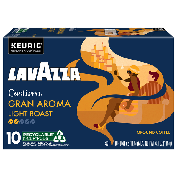 LavAzza Gran Aroma Medium Roast K-Cup Coffee Pods