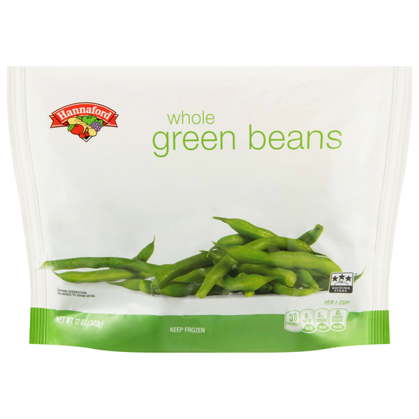 Hannaford Whole Green Beans Frozen
