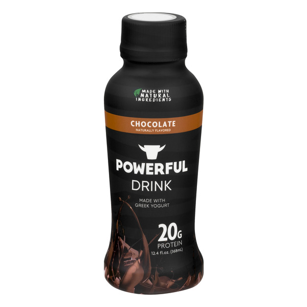 Save on Powerful Greek Yogurt Drink Chocolate Order Online Delivery GIANT