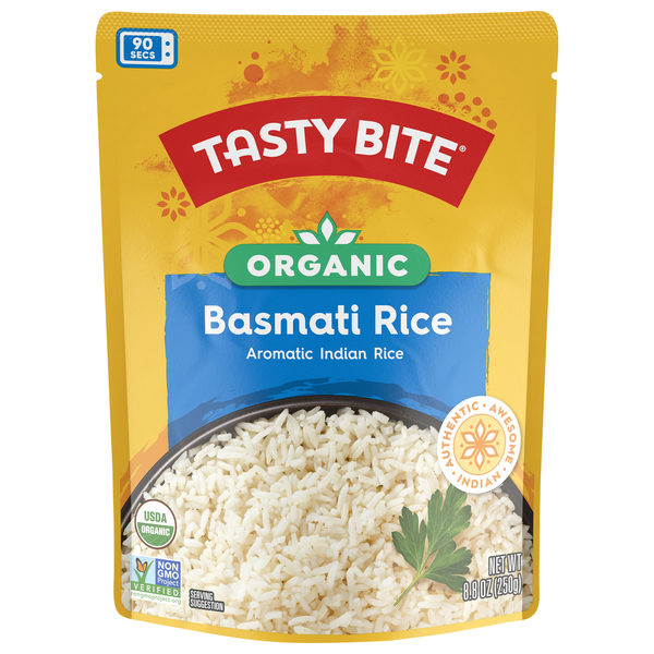 Tasty Bite Organic 90 Second Microwave Basmati Rice