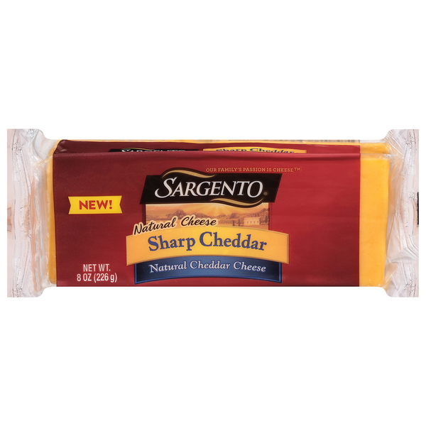 Save on Sargento Cheddar Cheese Sharp Chunk Natural Order Online Delivery Stop & Shop