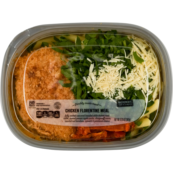Giant Freshly Made Meal Chicken Florentine Meal