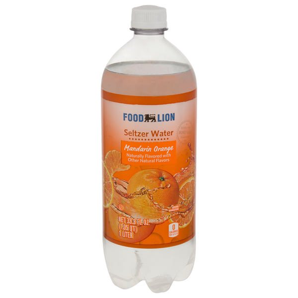 Food Lion Mandarin Orange Seltzer Water