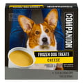 Companion Cheese Frozen Dog Treats - 4 ct