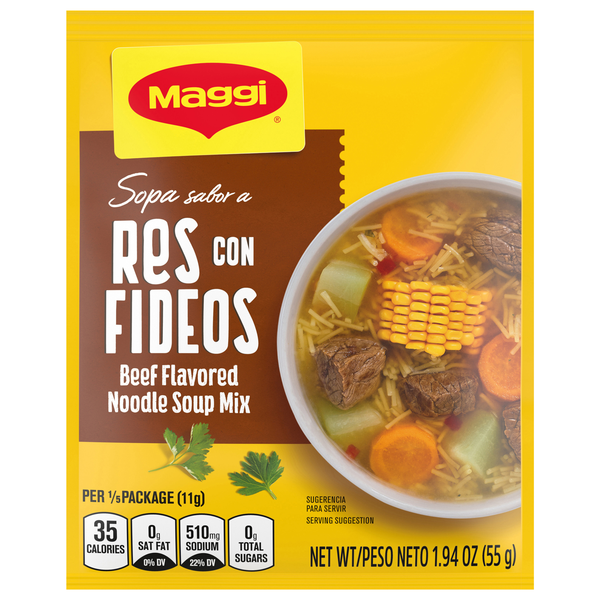 Maggi Beef Flavored Noodle Soup Mix