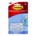 Command Damage-Free Hanging Small Hooks Clear - 2 ct