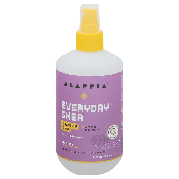 Alaffia Everyday Shea Detangler Spray Lavender