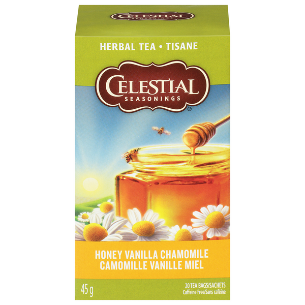 Save on Celestial Seasonings Honey Vanilla Chamomile Herbal Tea Bags